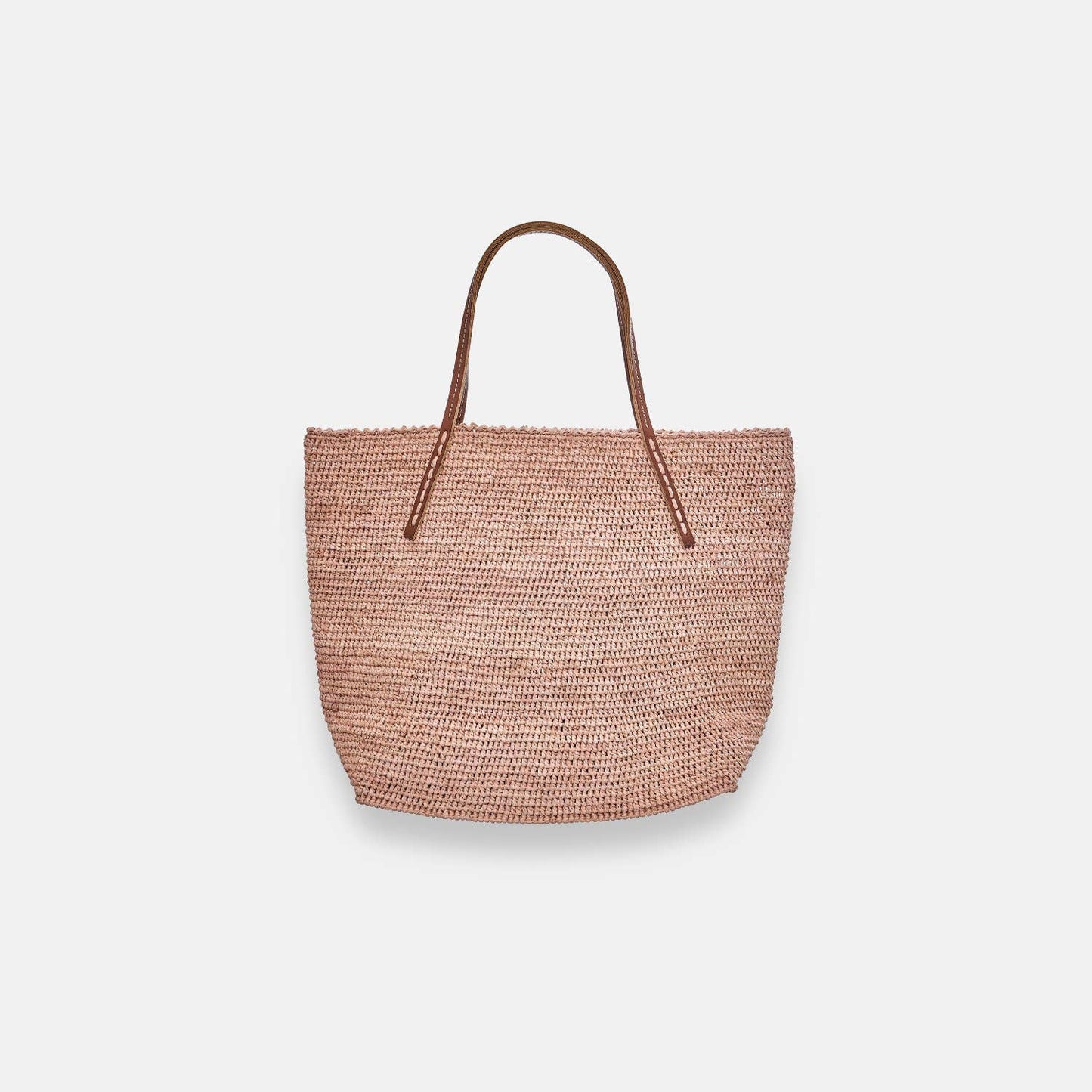 BEBY MA-C SS24 - Sac fourre-tout classique en raphia
