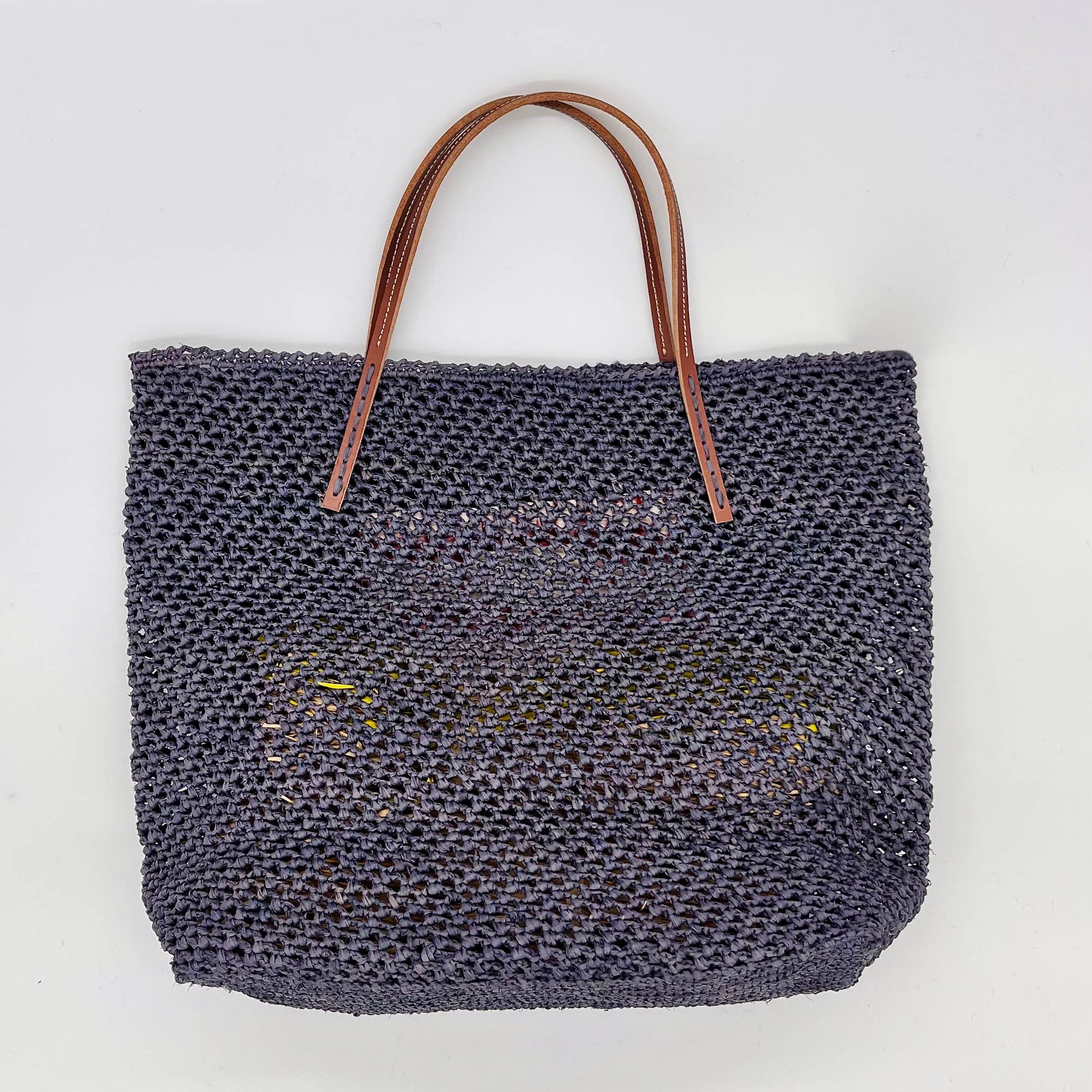 Beby Lacy-C SS22 - Panier en raphia ajouré - Sans-Arcidet