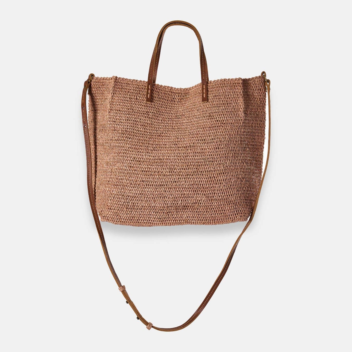 CAMINO SS24 - Sac à bandoulière en raphia