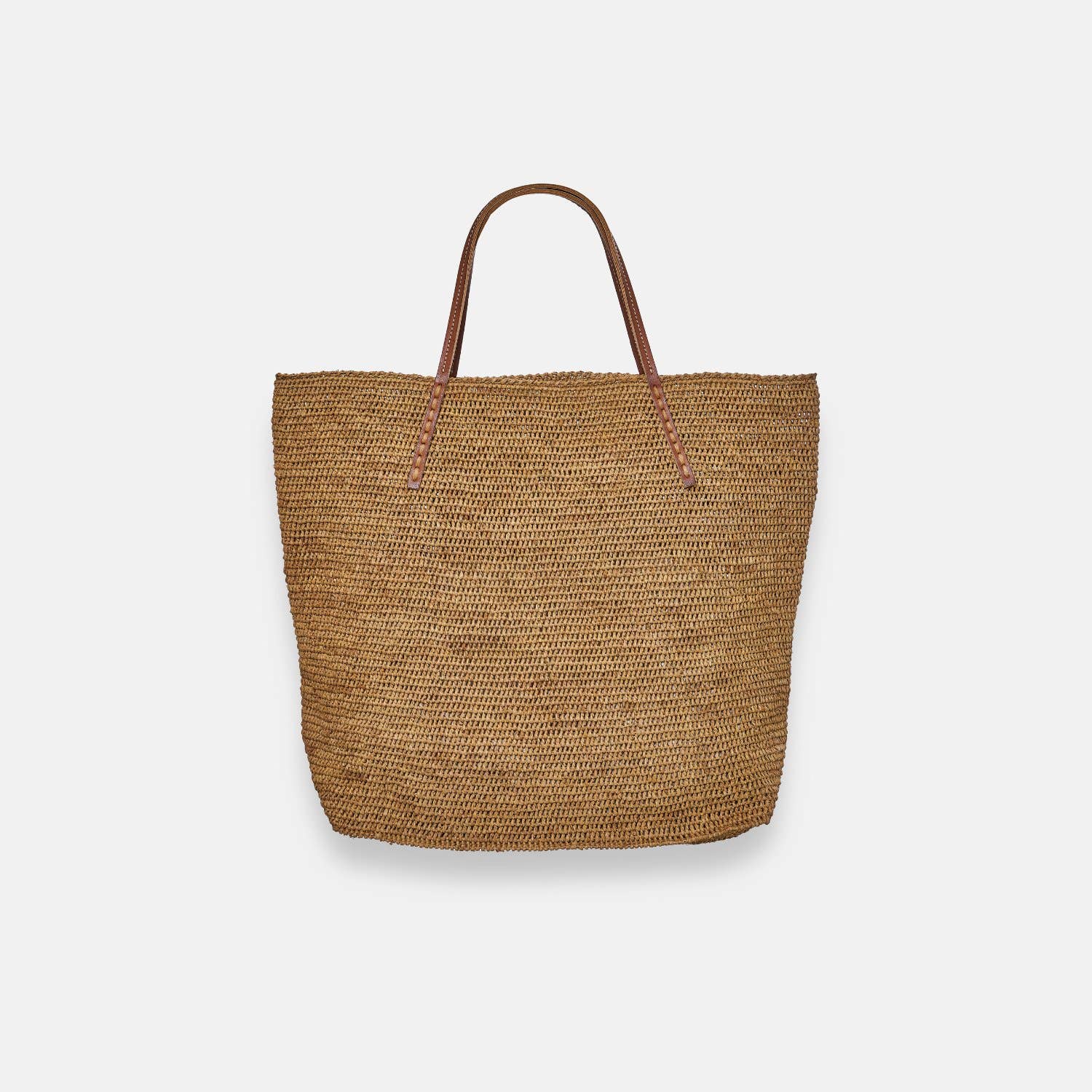 BEBY MA-C SS24 - Sac fourre-tout classique en raphia - Sans-Arcidet