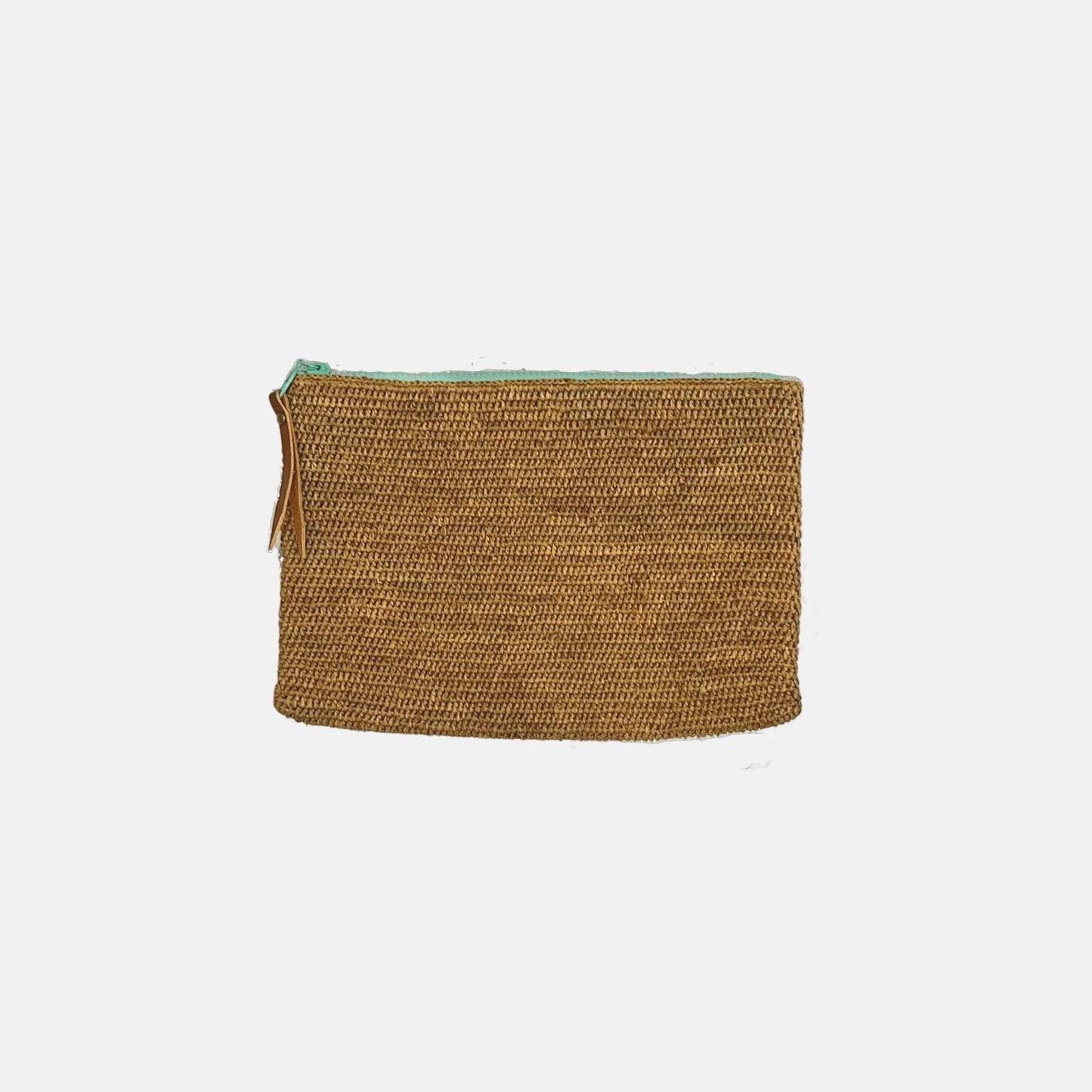 RIVER MA SS24 - Pochette classique en raphia