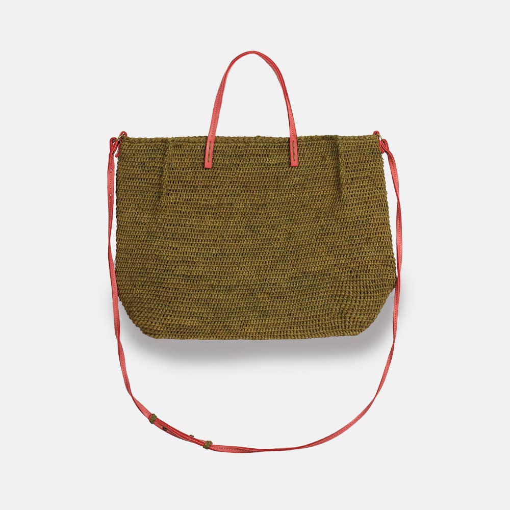 Camino - Sac à bandoulière Raffia City - Sans-Arcidet