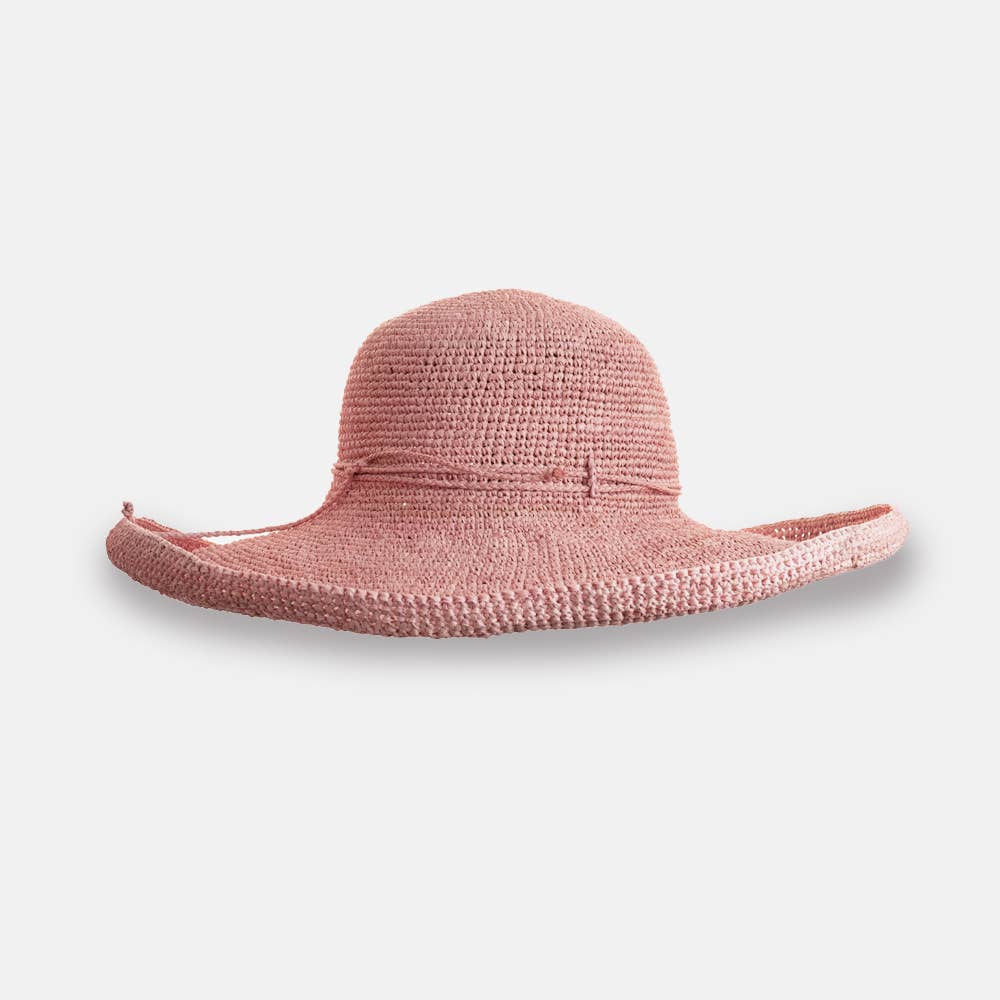 Magnolia SS23 - Chapeau à large bord en raphia - Sans-Arcidet