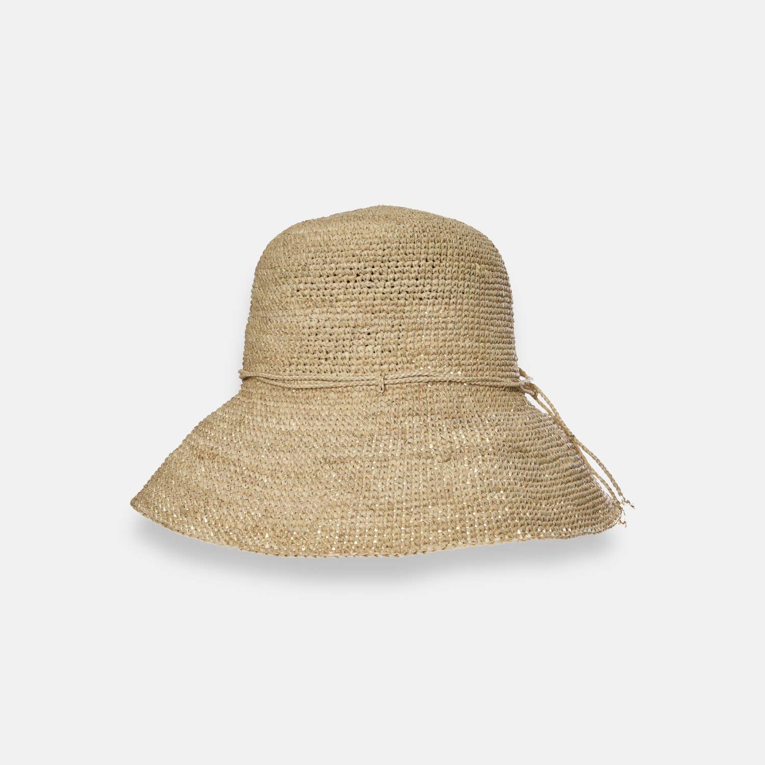 FANY SS24 - Chapeau en raphia à bords souples - Sans-Arcidet
