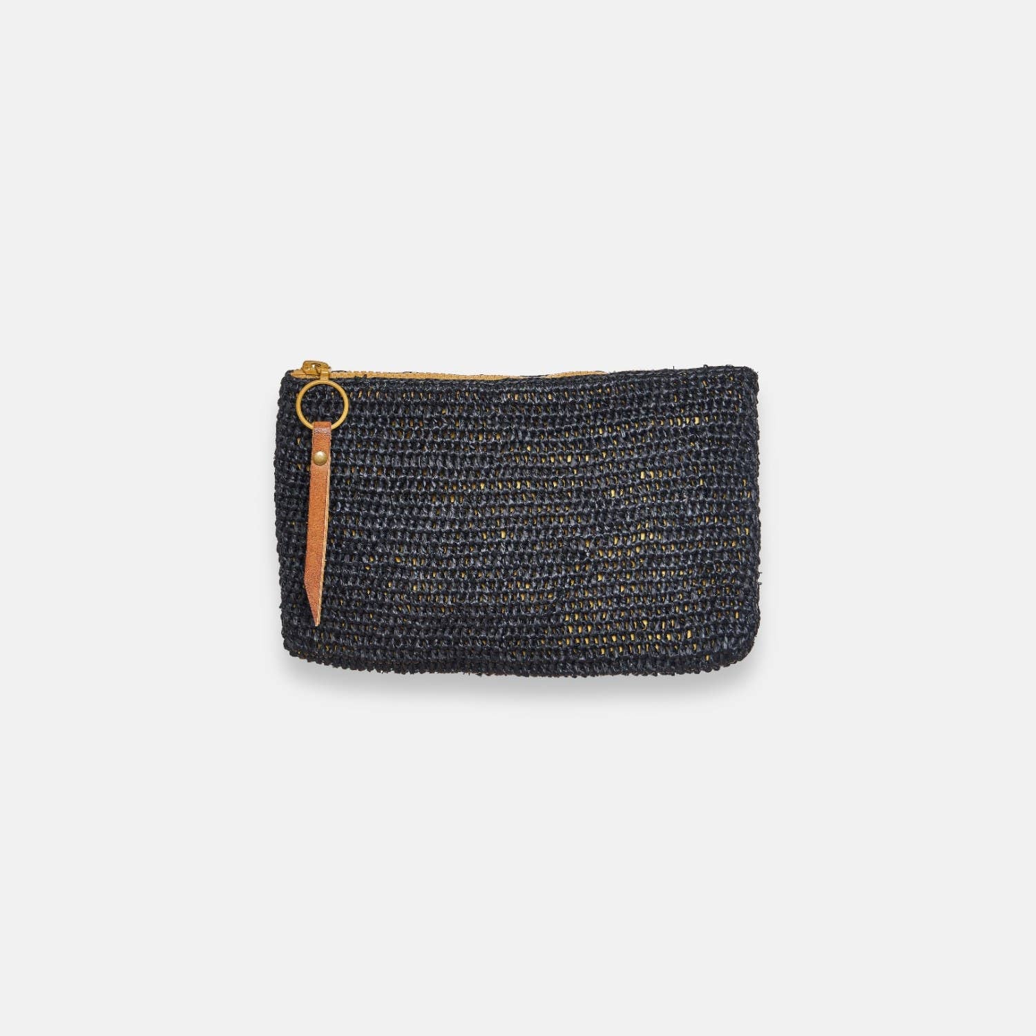 RIVER MA SS24 - Pochette classique en raphia - Sans-Arcidet