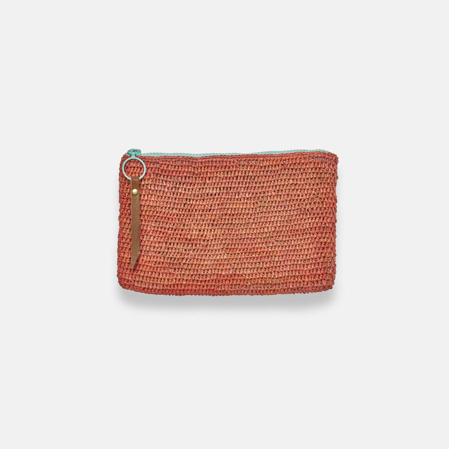 RIVER MA SS24 - Pochette classique en raphia - Sans-Arcidet