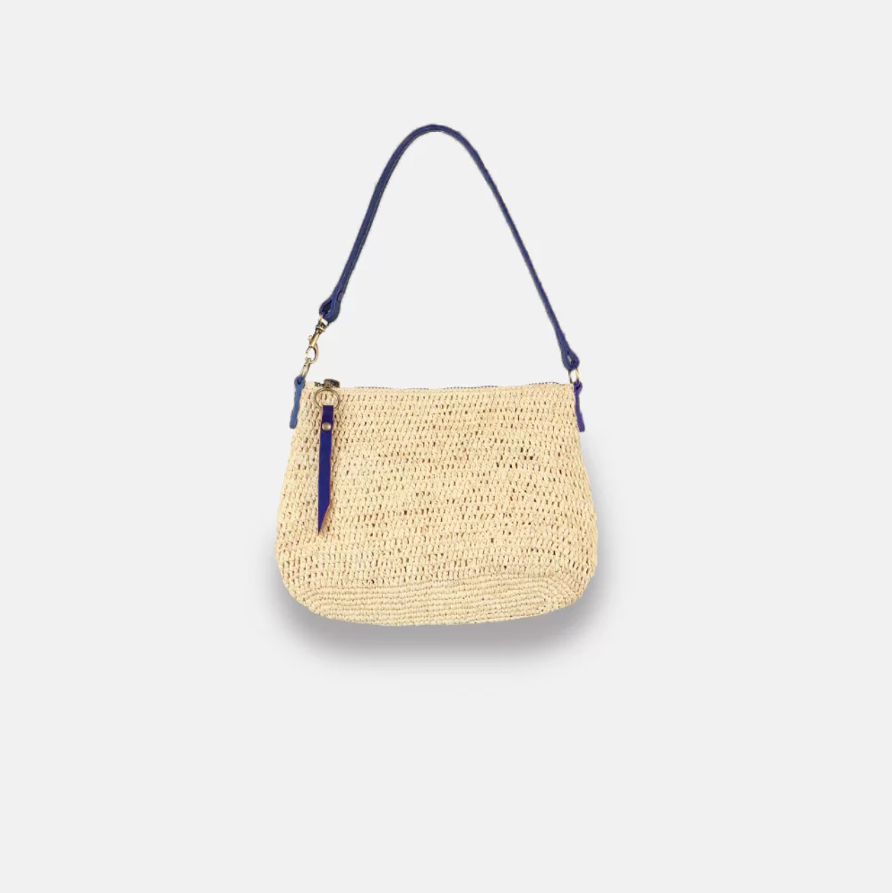 Balagan MA SS23 - Sac à bandoulière en raphia à mailles serrées