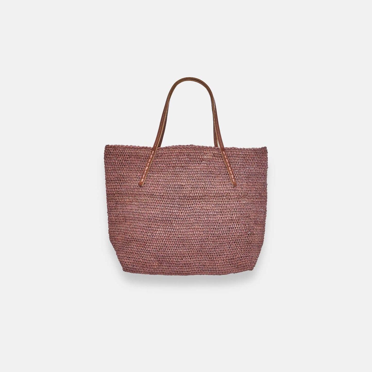 BEBY MA-C SS24 - Sac fourre-tout classique en raphia