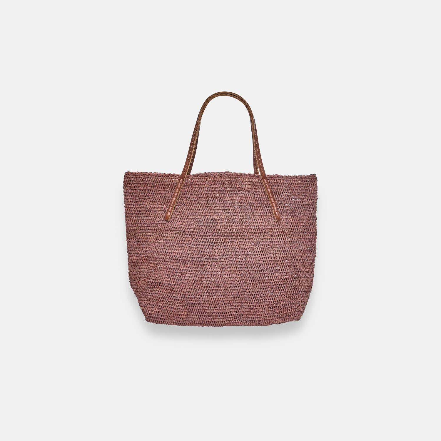 BEBY MA-C SS24 - Sac fourre-tout classique en raphia - Sans-Arcidet