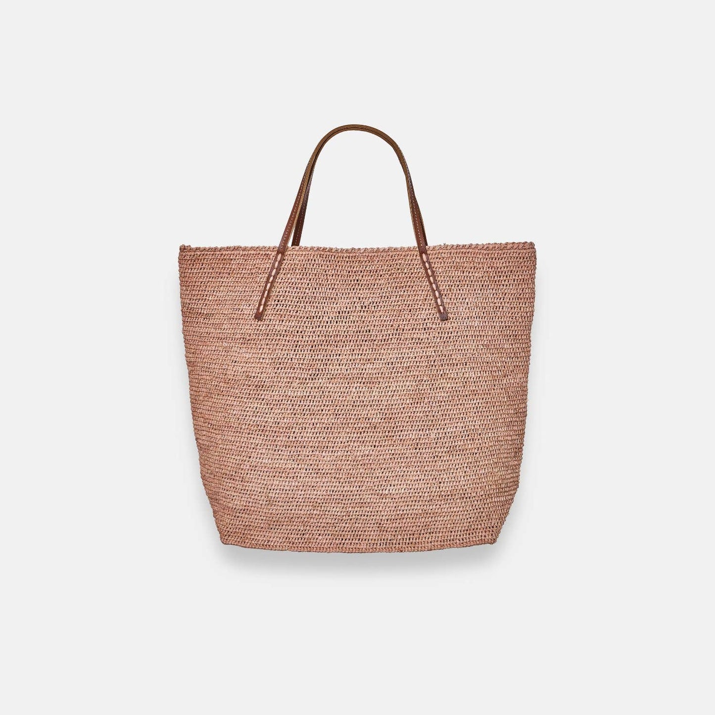 BEBY MA-C SS24 - Sac fourre-tout classique en raphia