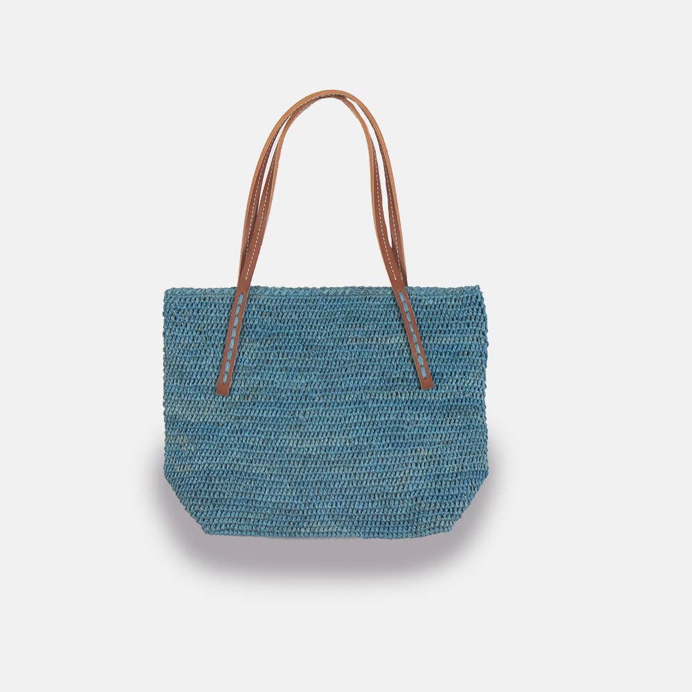 Beby MA-C SS23 - Panier classique en raphia à mailles serrées - Sans-Arcidet