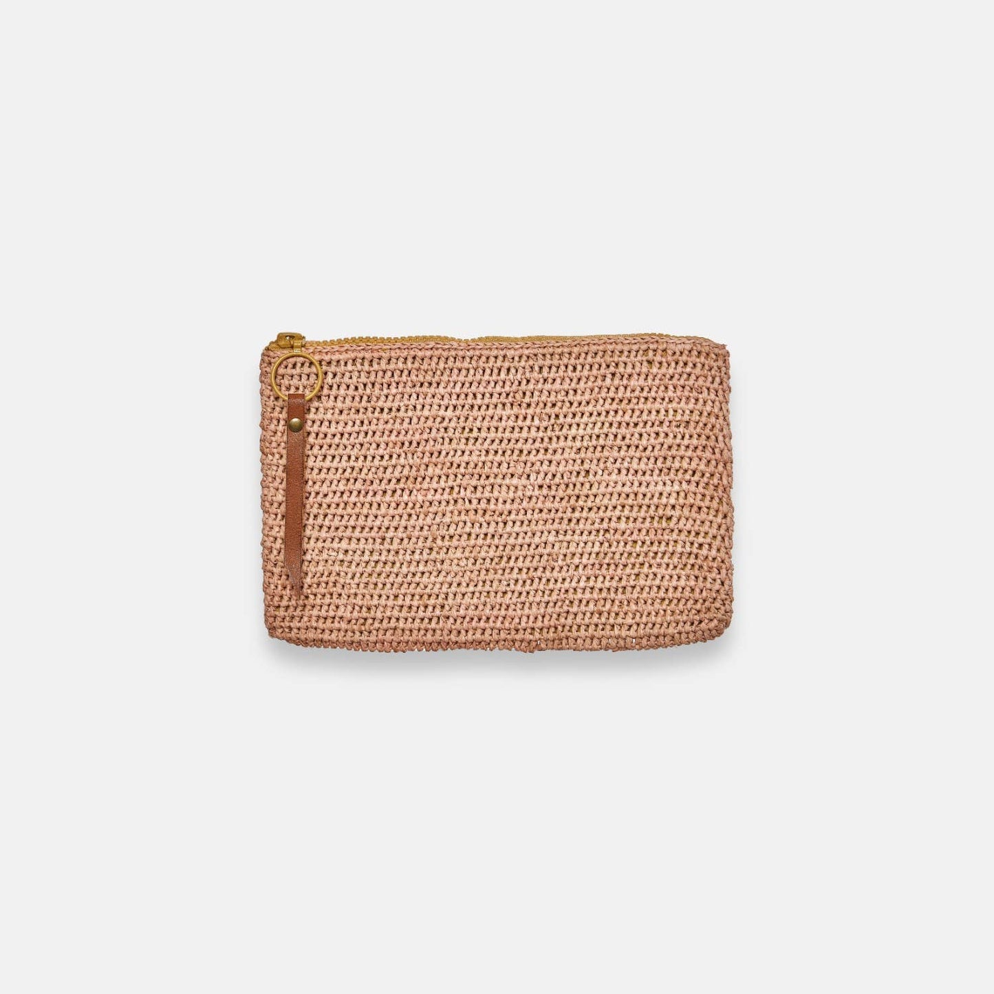 RIVER MA SS24 - Pochette classique en raphia
