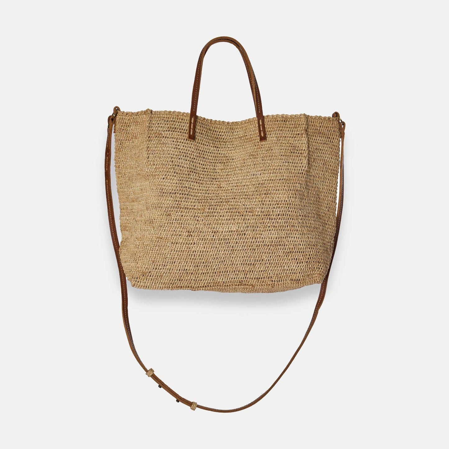 CAMINO SS24 - Sac à bandoulière en raphia