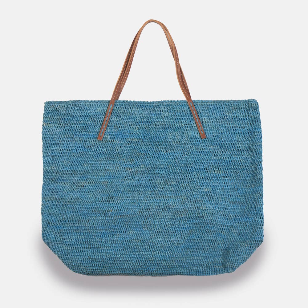 Beby MA-C SS23 - Panier classique en raphia à mailles serrées - Sans-Arcidet