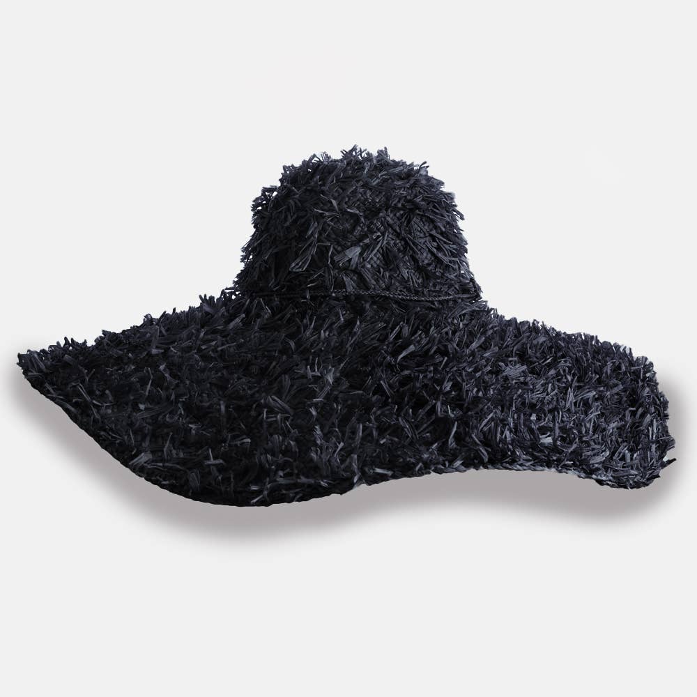 Summertime SS23 - Chapeau à large bord en raphia - Sans-Arcidet