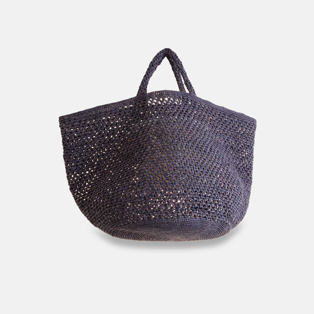 Kapity Lacy SS22 - Panier en raphia ajouré - Sans-Arcidet