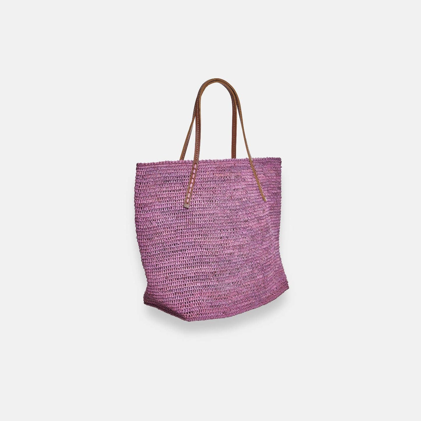 BEBY MA-C SS24 - Sac fourre-tout classique en raphia