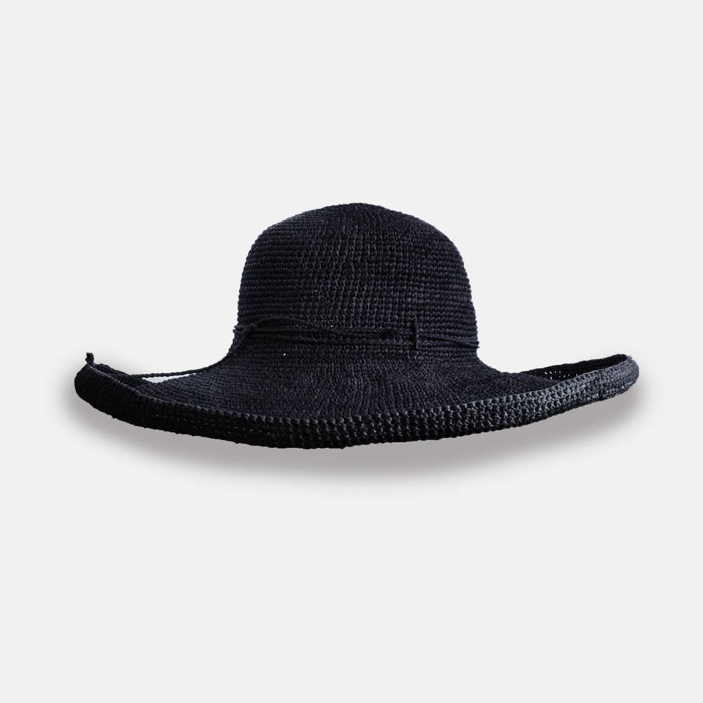 Magnolia SS23 - Chapeau à large bord en raphia - Sans-Arcidet