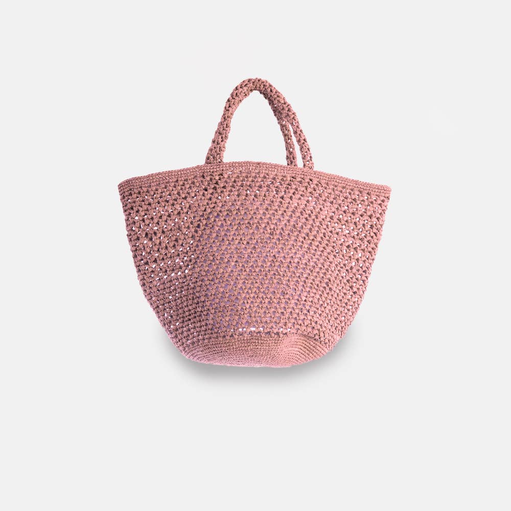 Kapity Lacy SS23 - Panier classique en raphia ajouré - Sans-Arcidet