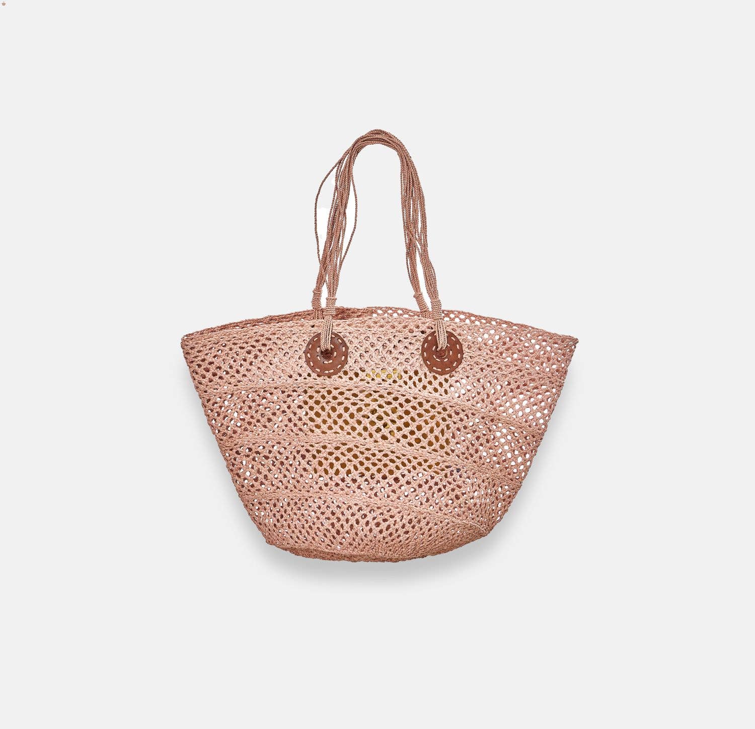 ARLETTE SS24 - Sac à bandoulière en raphia - Sans-Arcidet