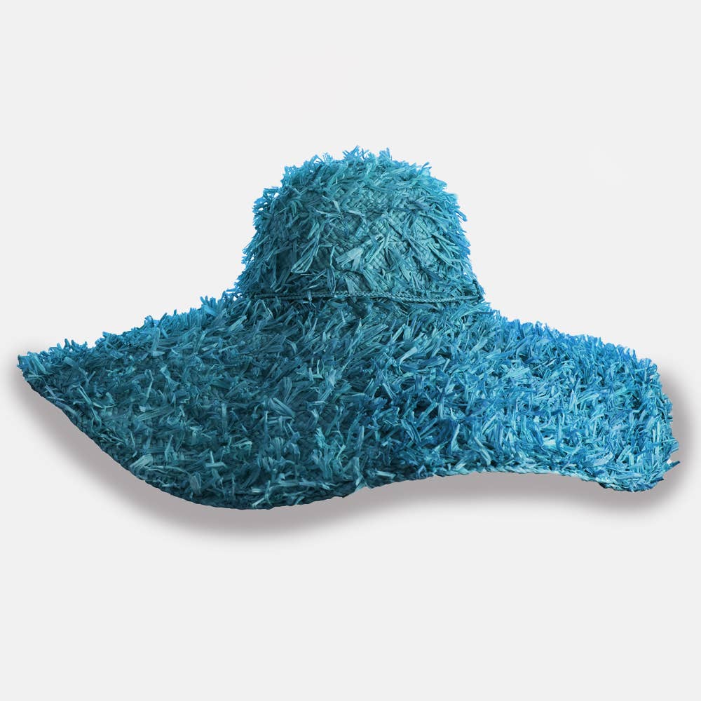 Summertime SS23 - Chapeau à large bord en raphia - Sans-Arcidet