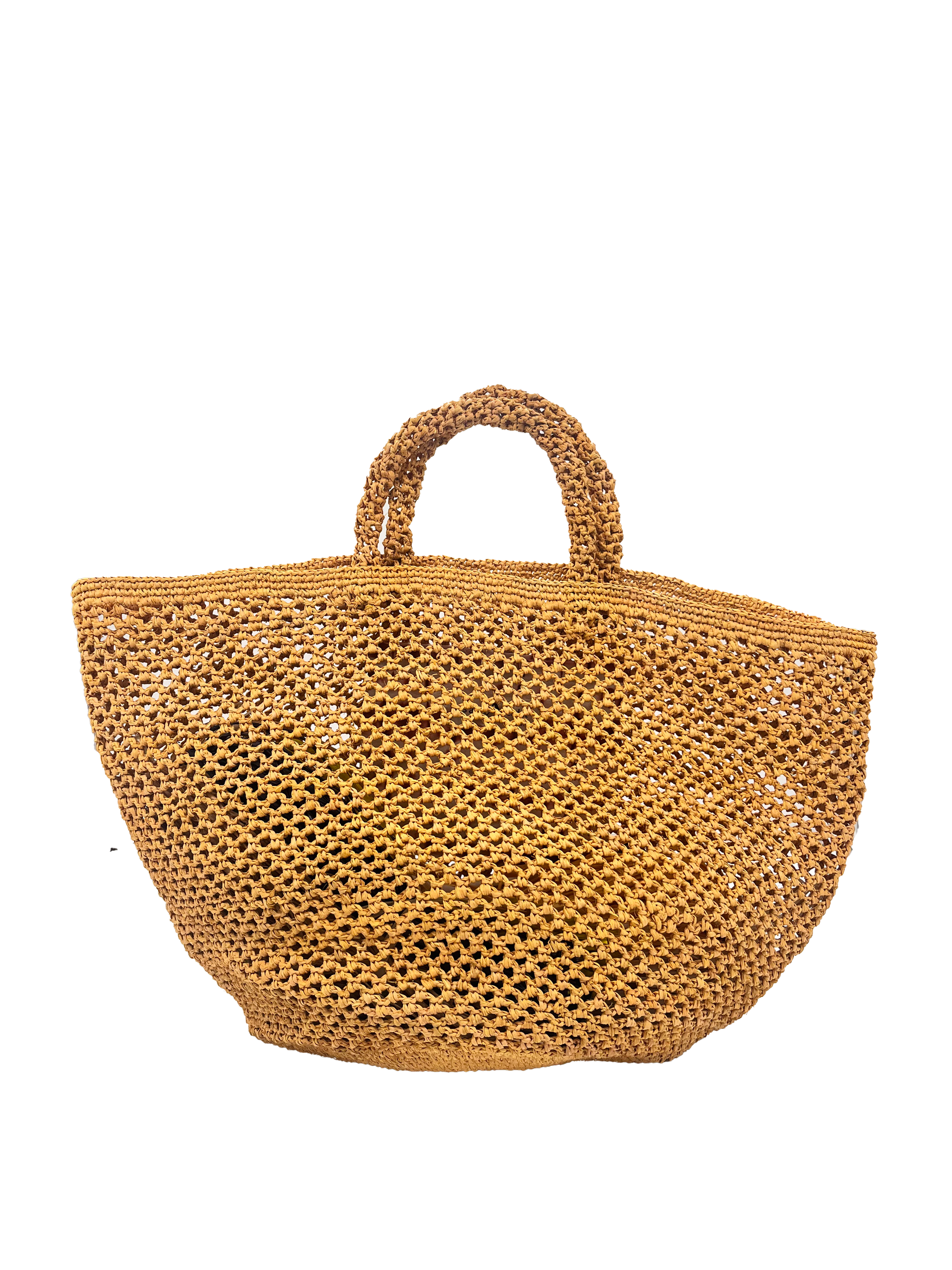 Kapity Lacy SS22 - Panier en raphia ajouré - Sans-Arcidet