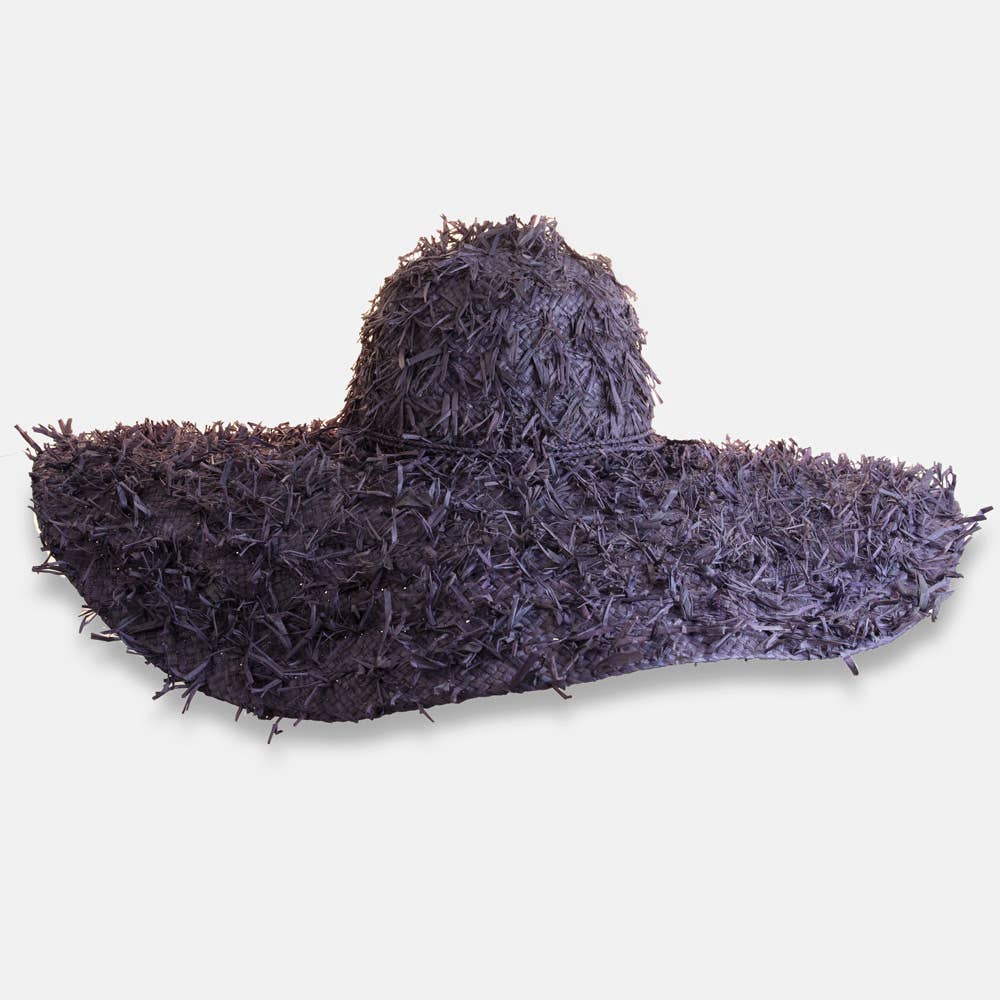 Summertime SS22 - Chapeau à large bord en raphia - Sans-Arcidet
