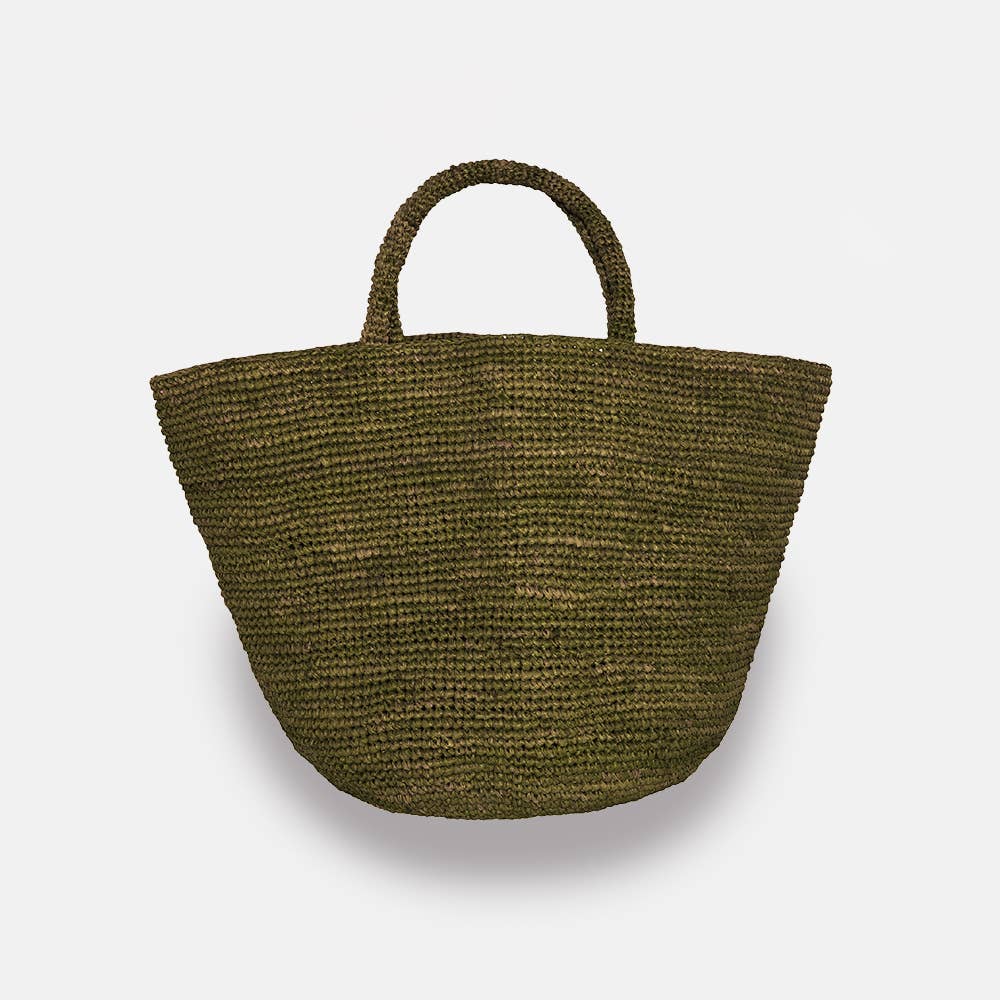 Kapity MA SS23 - Panier classique en raphia - Sans-Arcidet