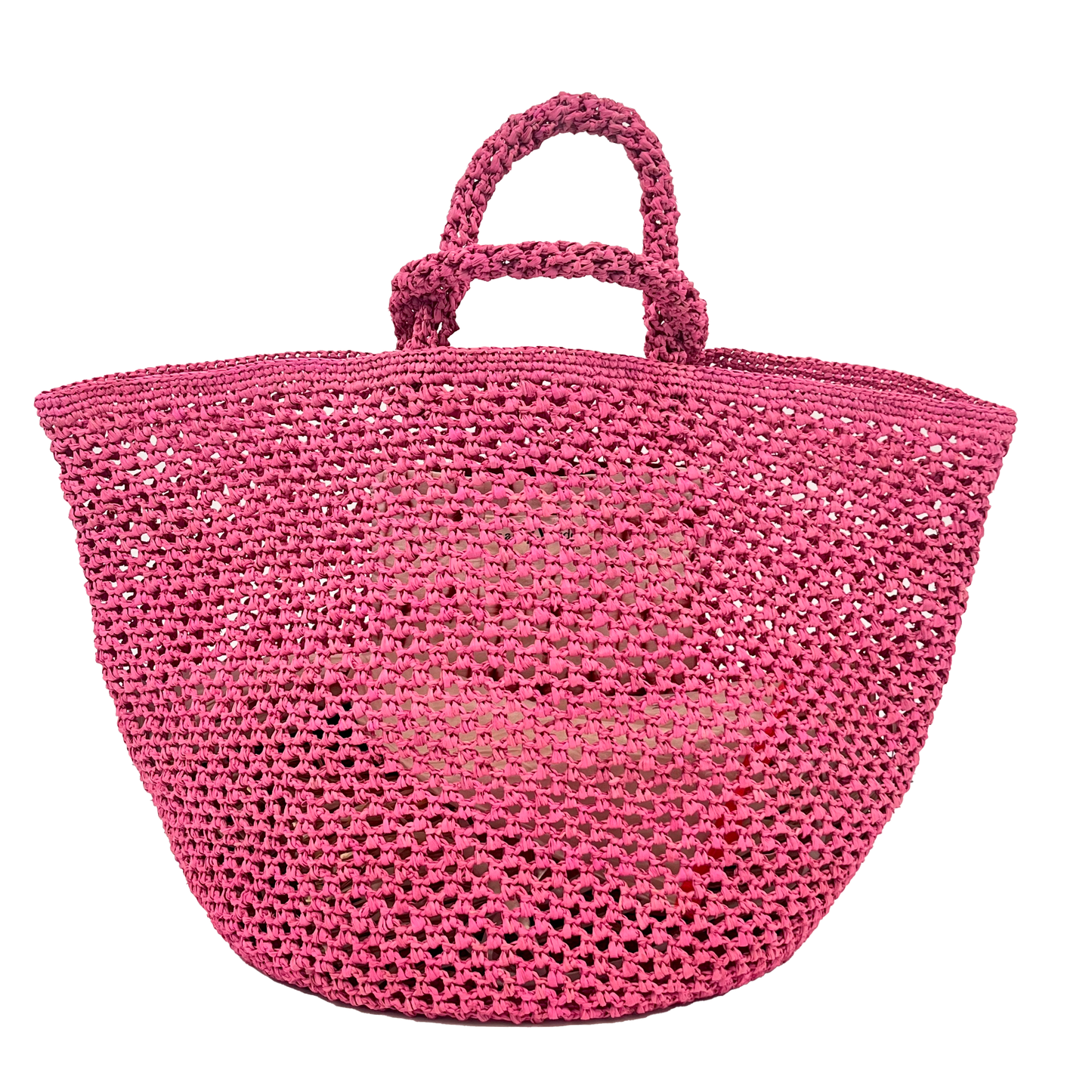 Kapity Lacy SS22 - Panier en raphia ajouré - Sans-Arcidet
