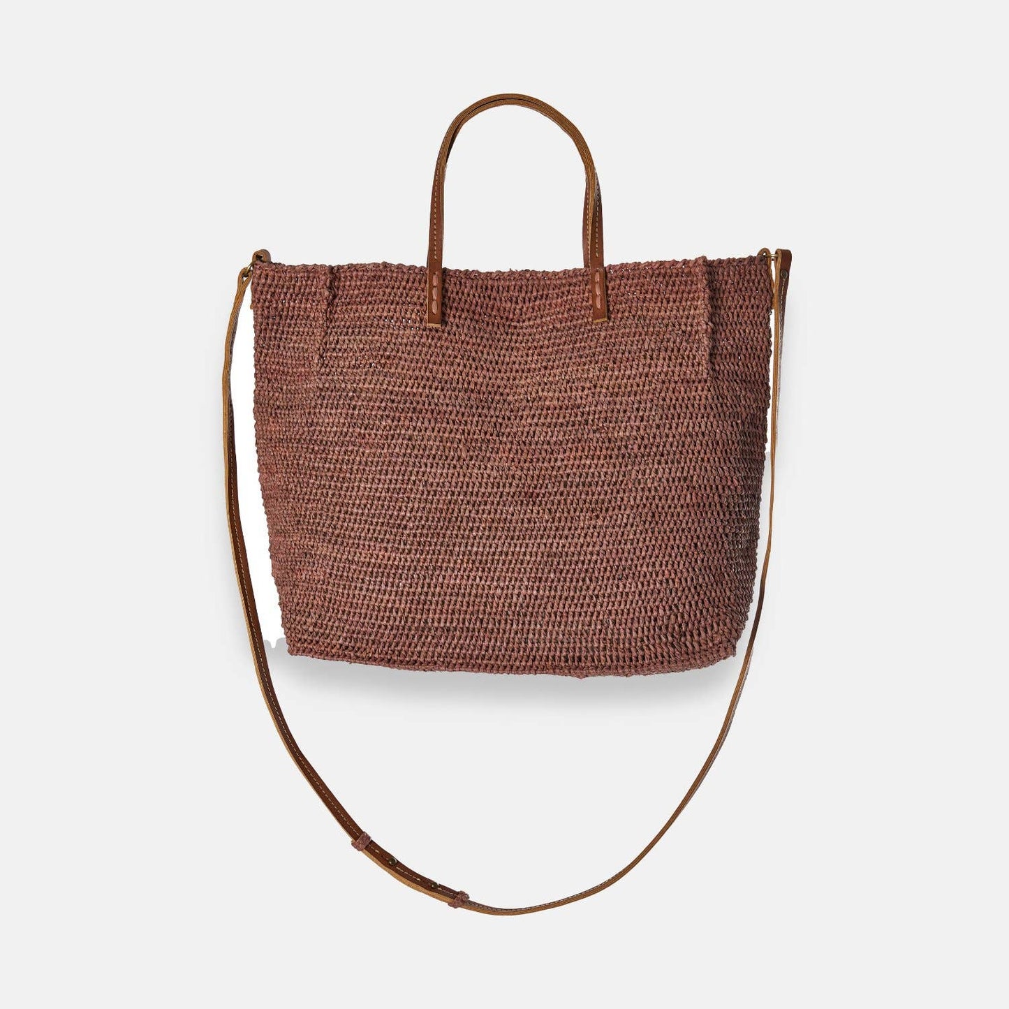 CAMINO SS24 - Sac à bandoulière en raphia
