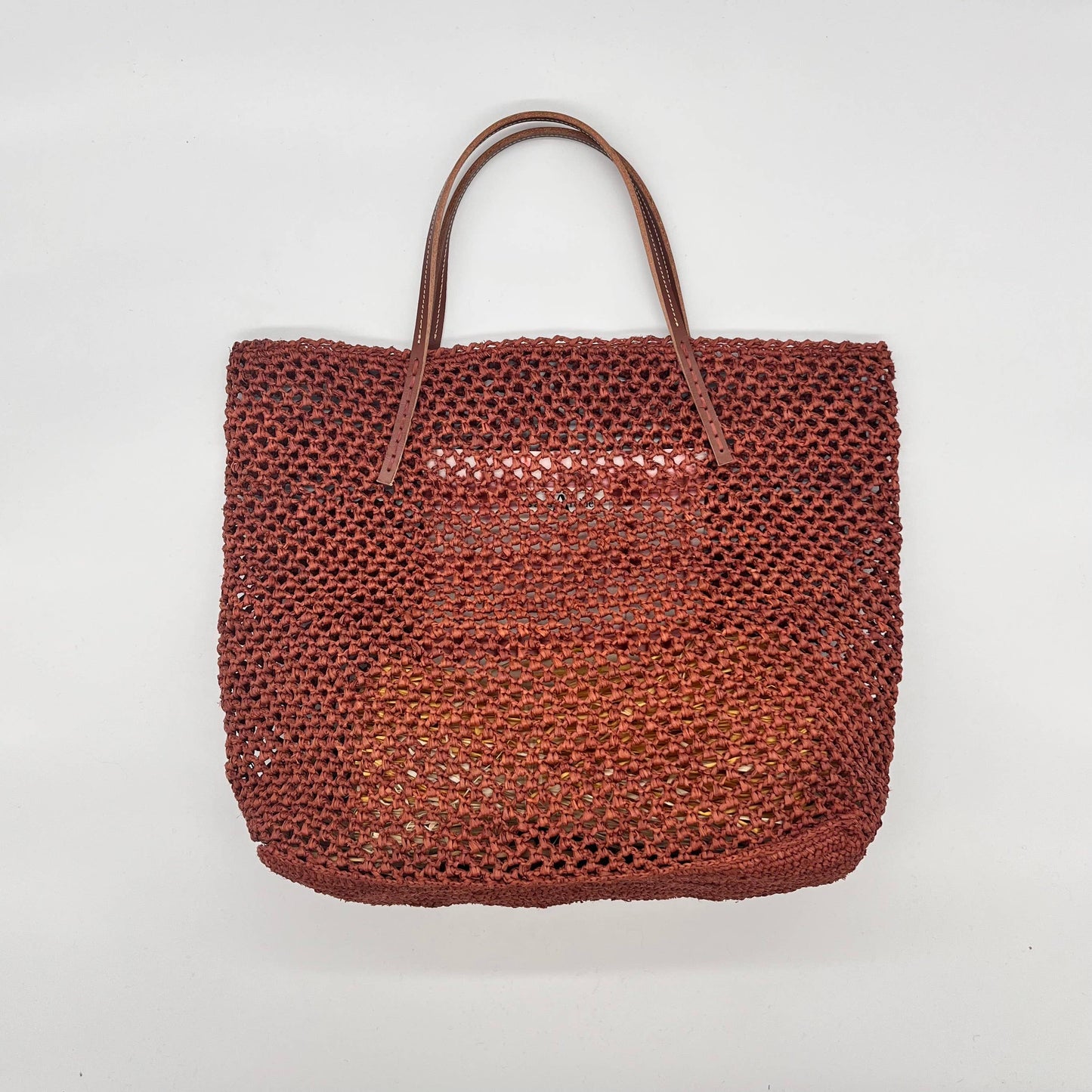 Beby Lacy-C SS22 - Panier en raphia ajouré - Sans-Arcidet