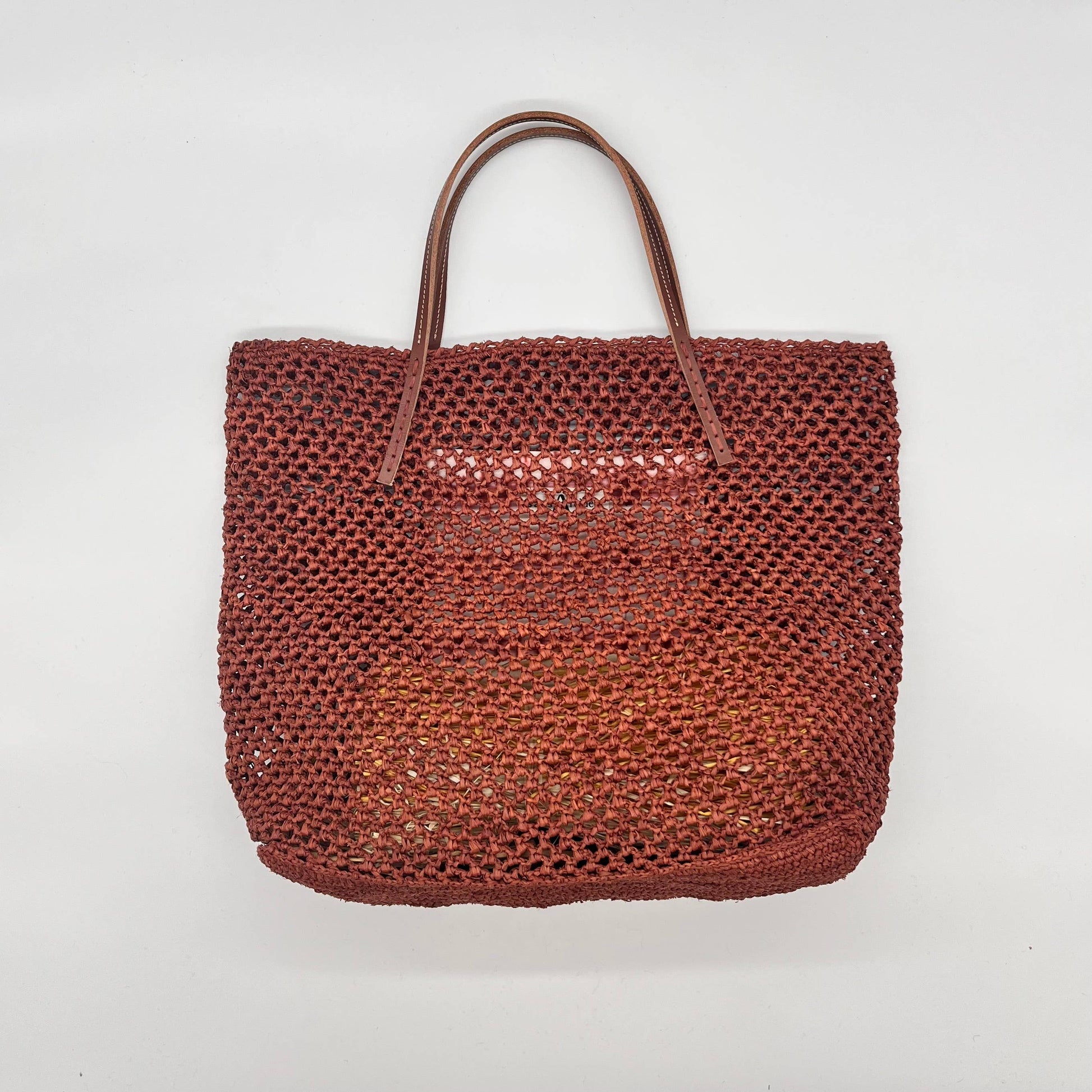 Beby Lacy-C SS22 - Panier en raphia ajouré - Sans-Arcidet