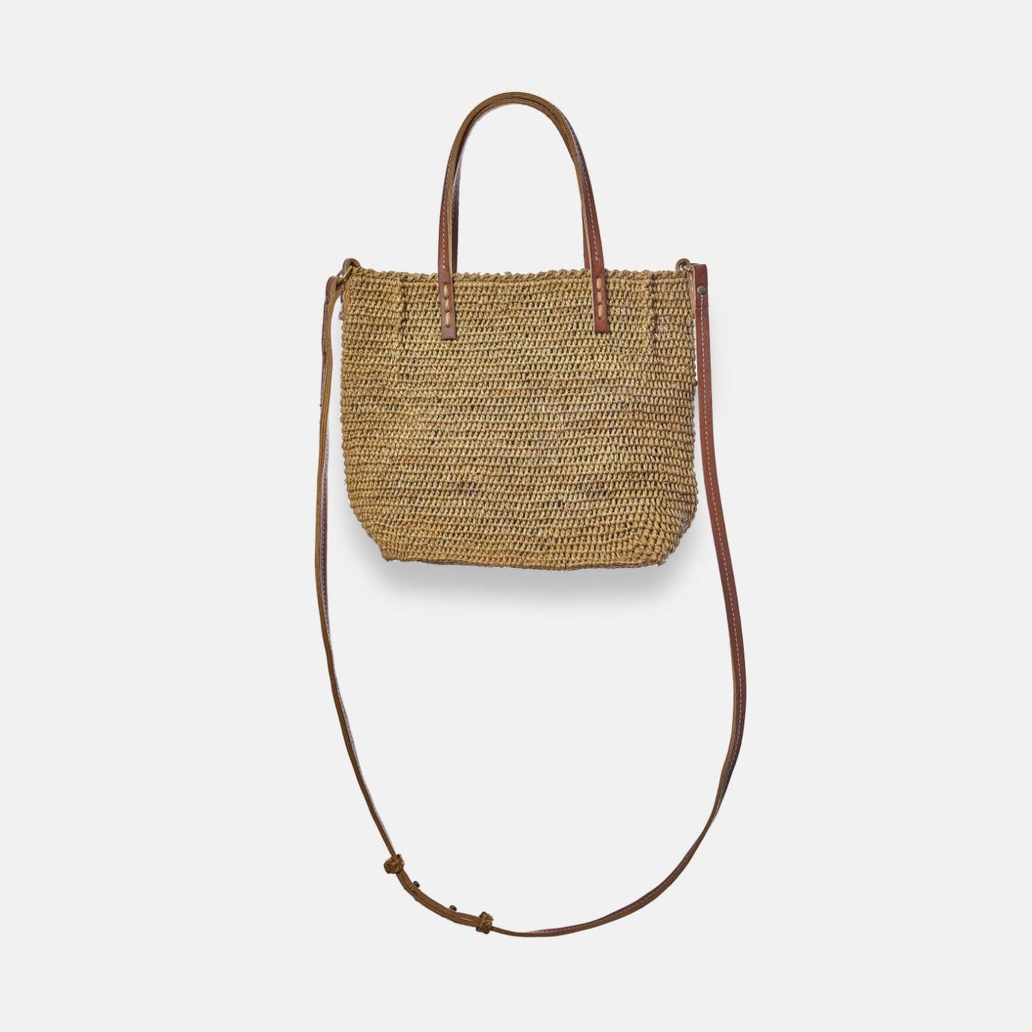 CAMINO SS24 - Sac à bandoulière en raphia