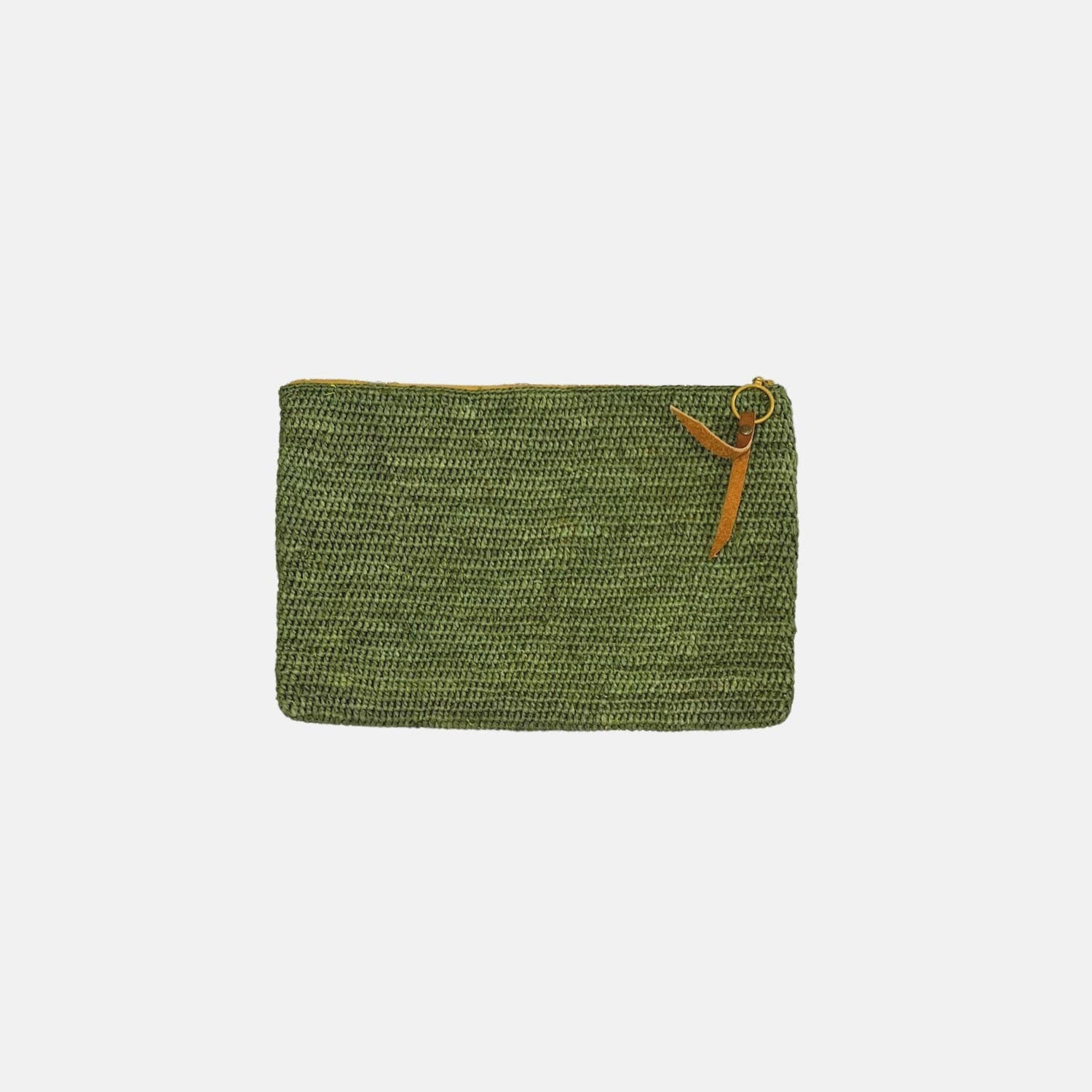 RIVER MA SS24 - Pochette classique en raphia - Sans-Arcidet
