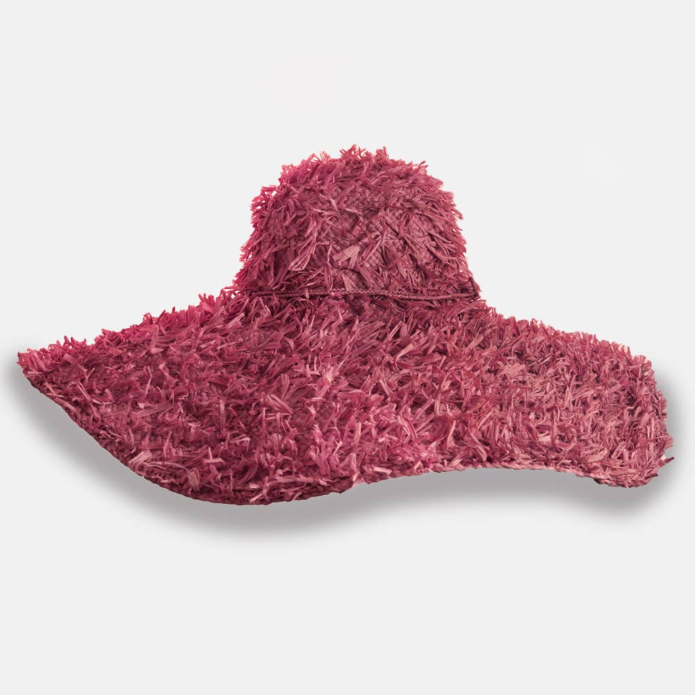 Summertime SS23 - Chapeau à large bord en raphia - Sans-Arcidet