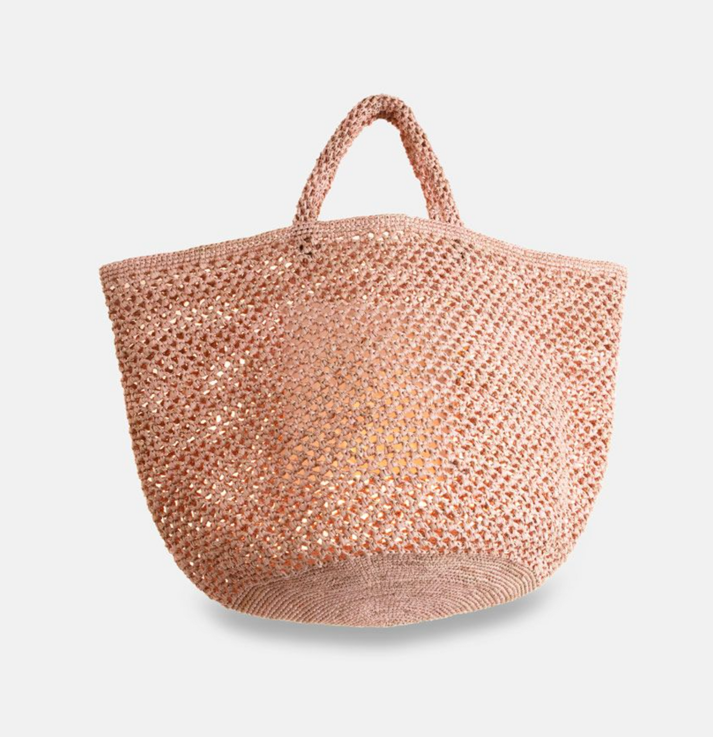 Kapity Lacy SS23 - Panier classique en raphia ajouré - Sans-Arcidet
