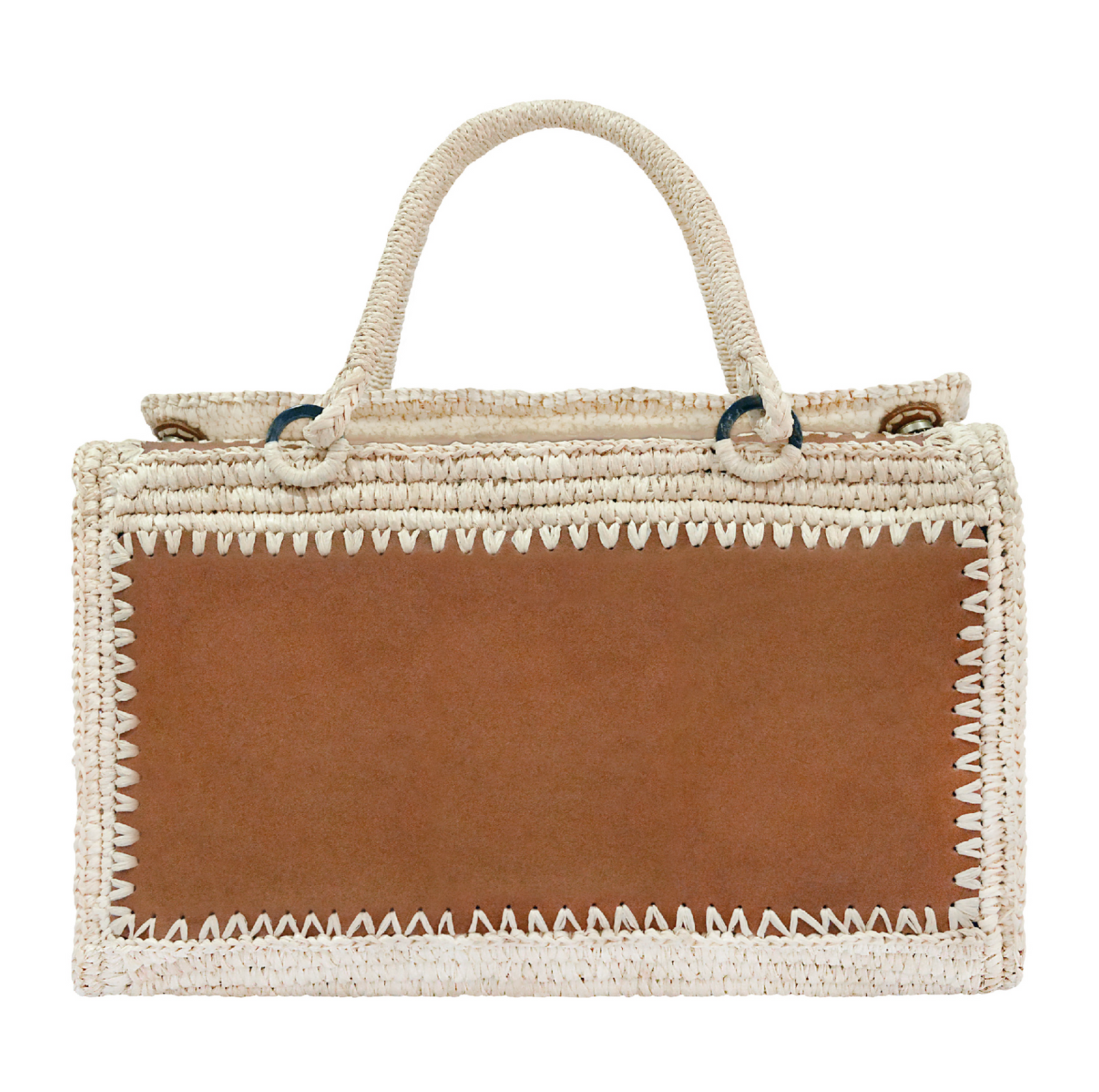 Barnabe - Sac en raphia et cuir - Sans-Arcidet