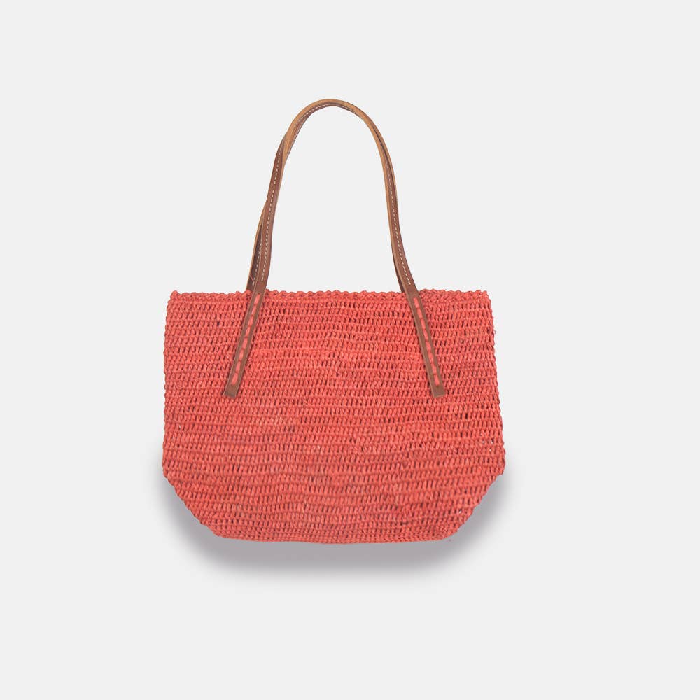 Beby MA-C SS23 - Panier classique en raphia à mailles serrées - Sans-Arcidet