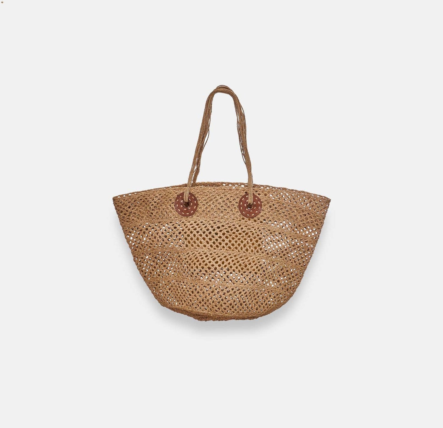 ARLETTE SS24 - Sac à bandoulière en raphia - Sans-Arcidet