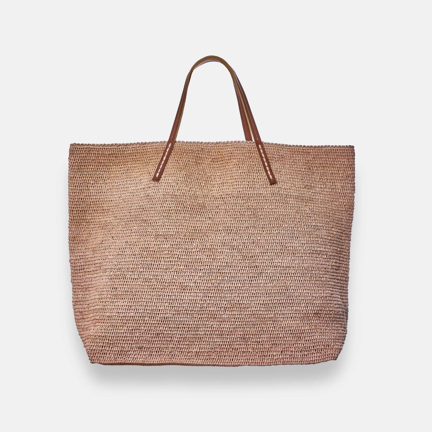 BEBY MONSTER SS24 - Sac fourre-tout Maxi en raphia - Sans-Arcidet
