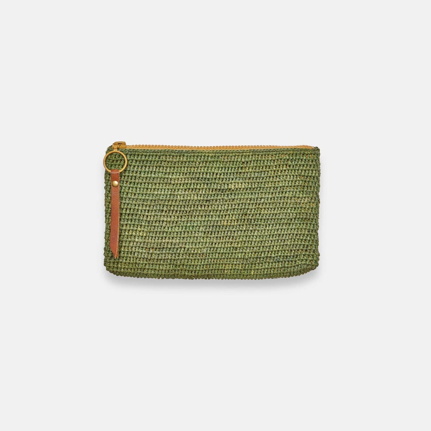 RIVER MA SS24 - Pochette classique en raphia