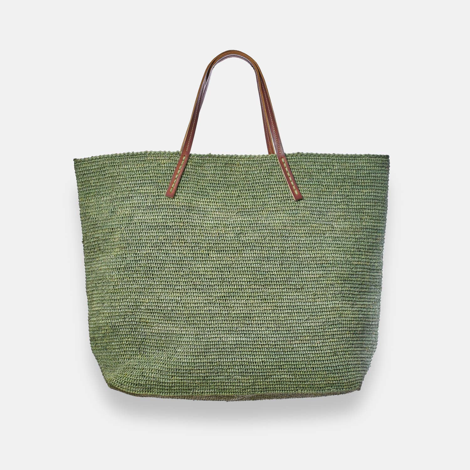 BEBY MONSTER SS24 - Sac fourre-tout Maxi en raphia - Sans-Arcidet