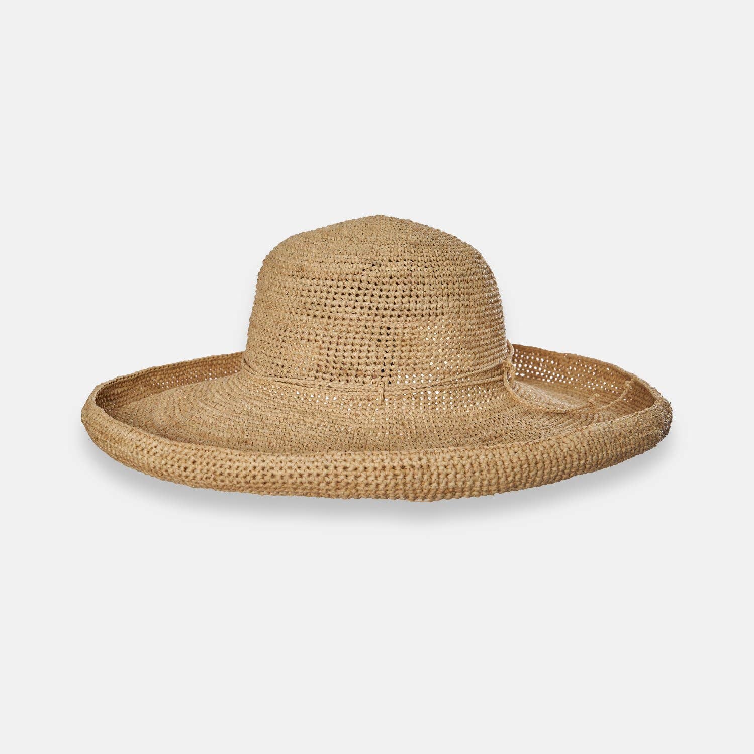 MAGNOLIA SS24 - Chapeau en raphia à larges bords - Sans-Arcidet