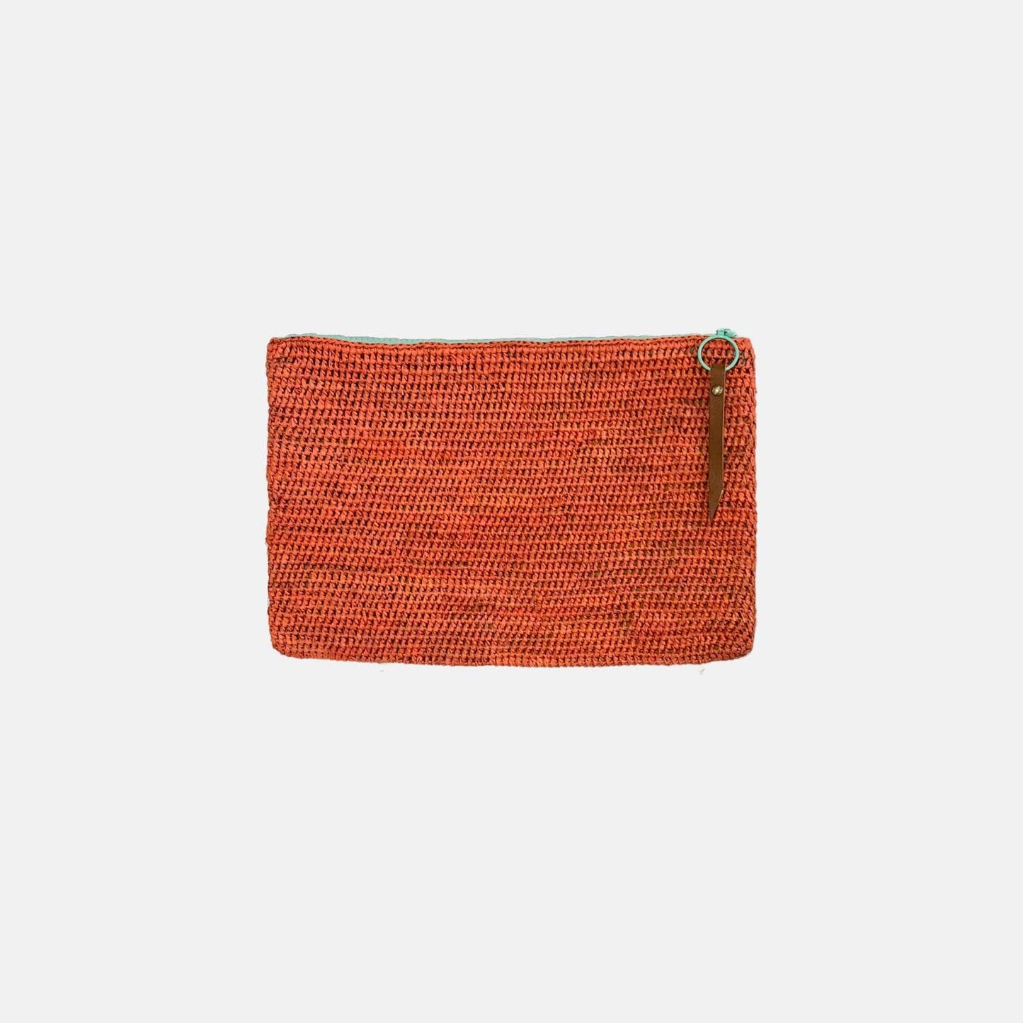 RIVER MA SS24 - Pochette classique en raphia