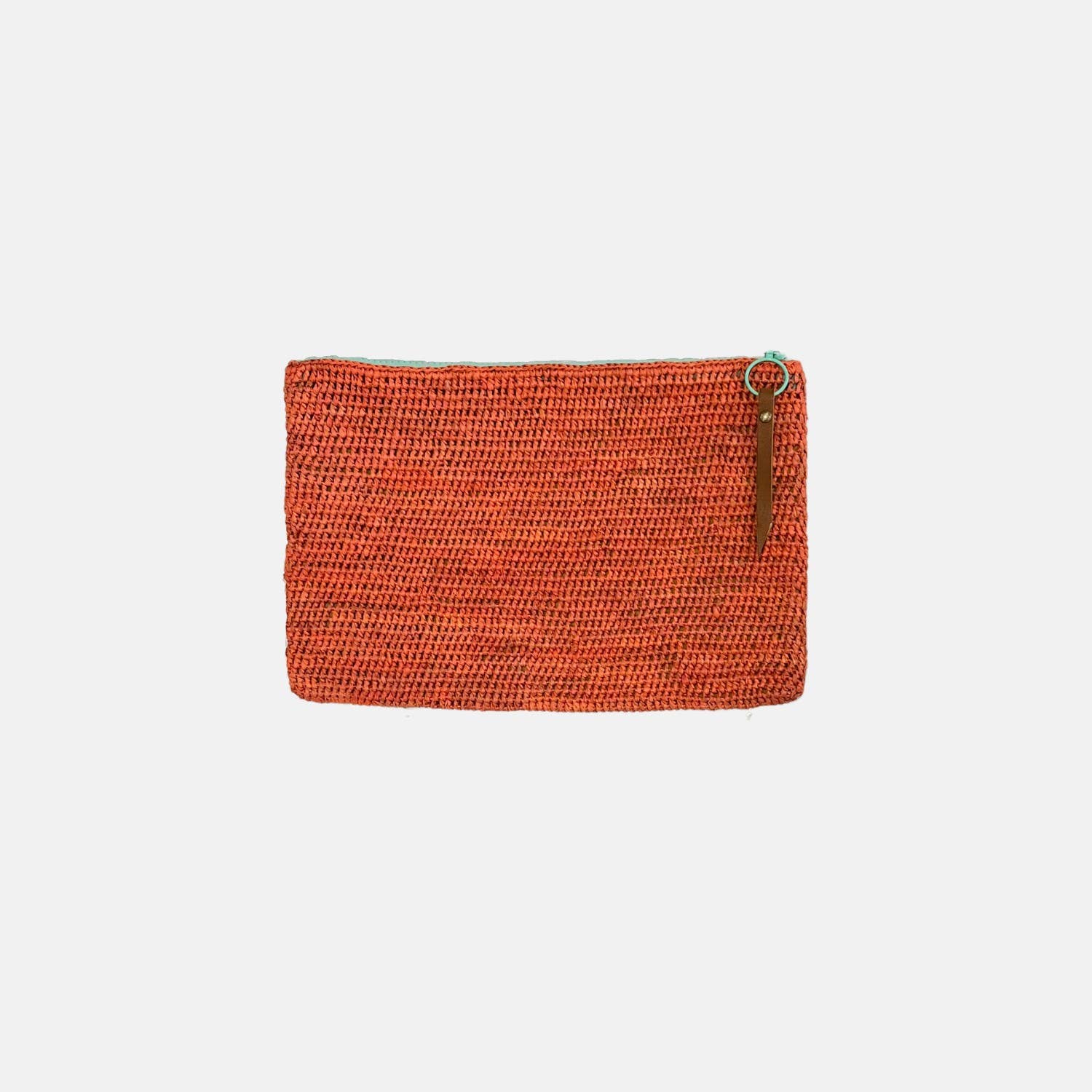 RIVER MA SS24 - Pochette classique en raphia - Sans-Arcidet