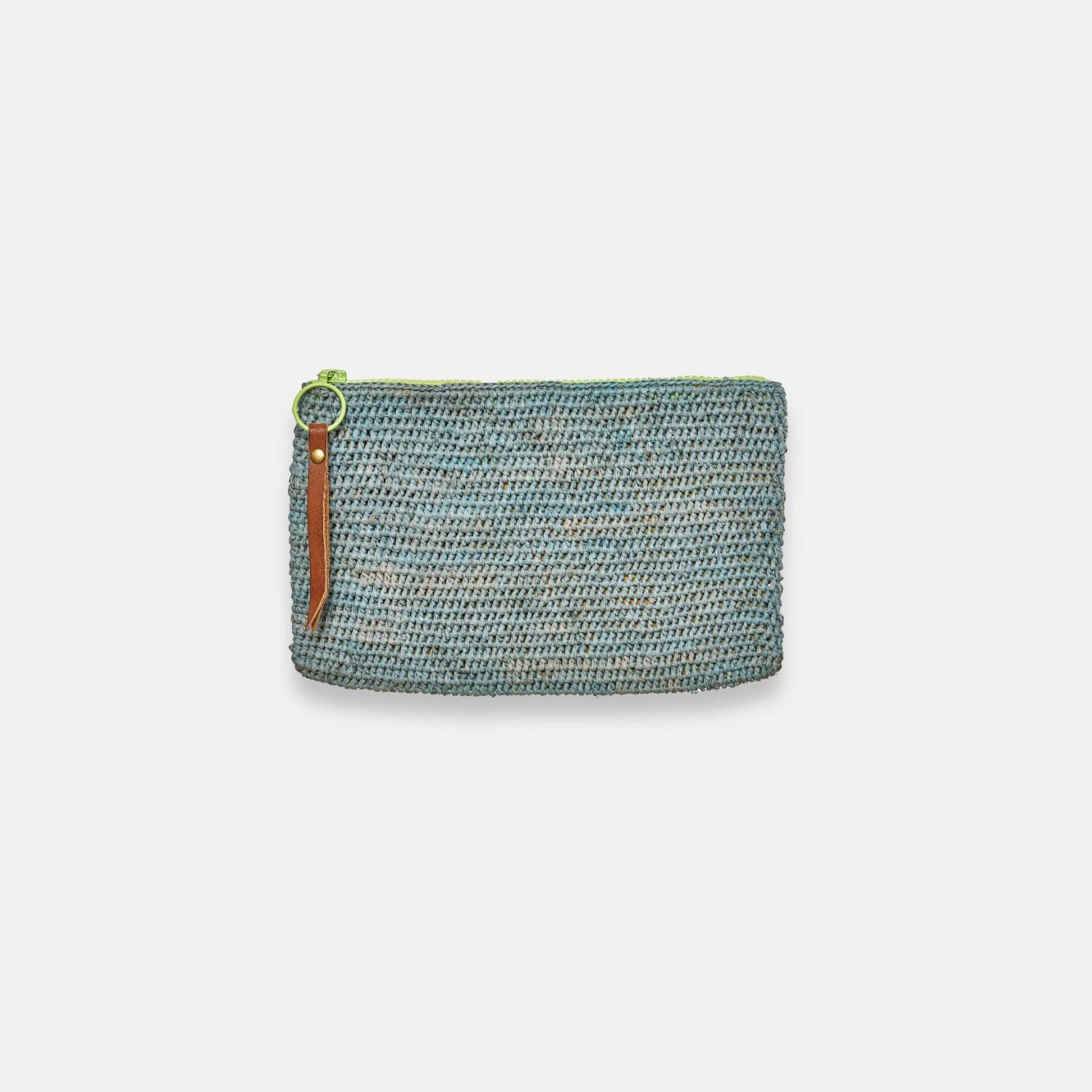RIVER MA SS24 - Pochette classique en raphia - Sans-Arcidet