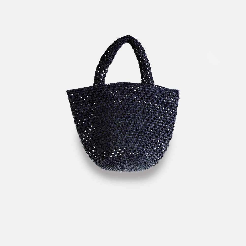 Kapity Lacy SS23 - Panier classique en raphia ajouré - Sans-Arcidet