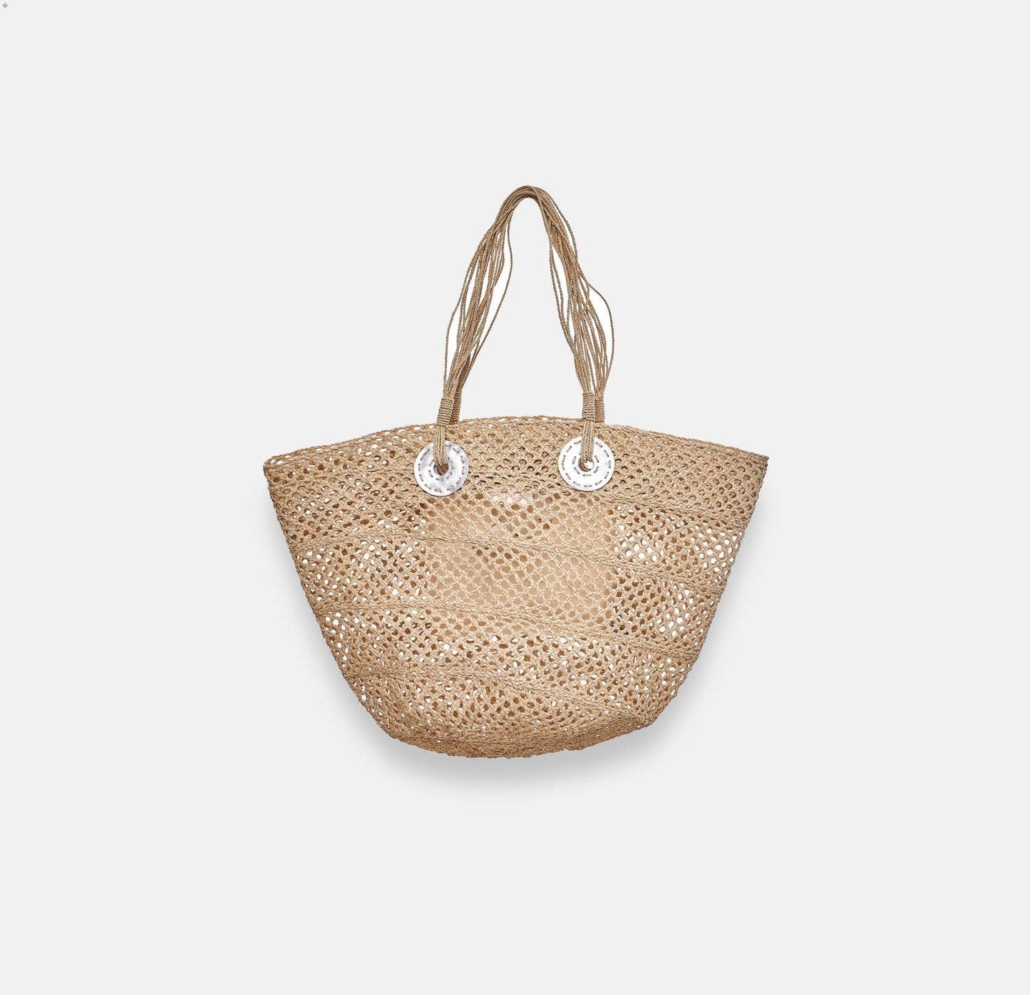ARLETTE SS24 - Sac à bandoulière en raphia - Sans-Arcidet