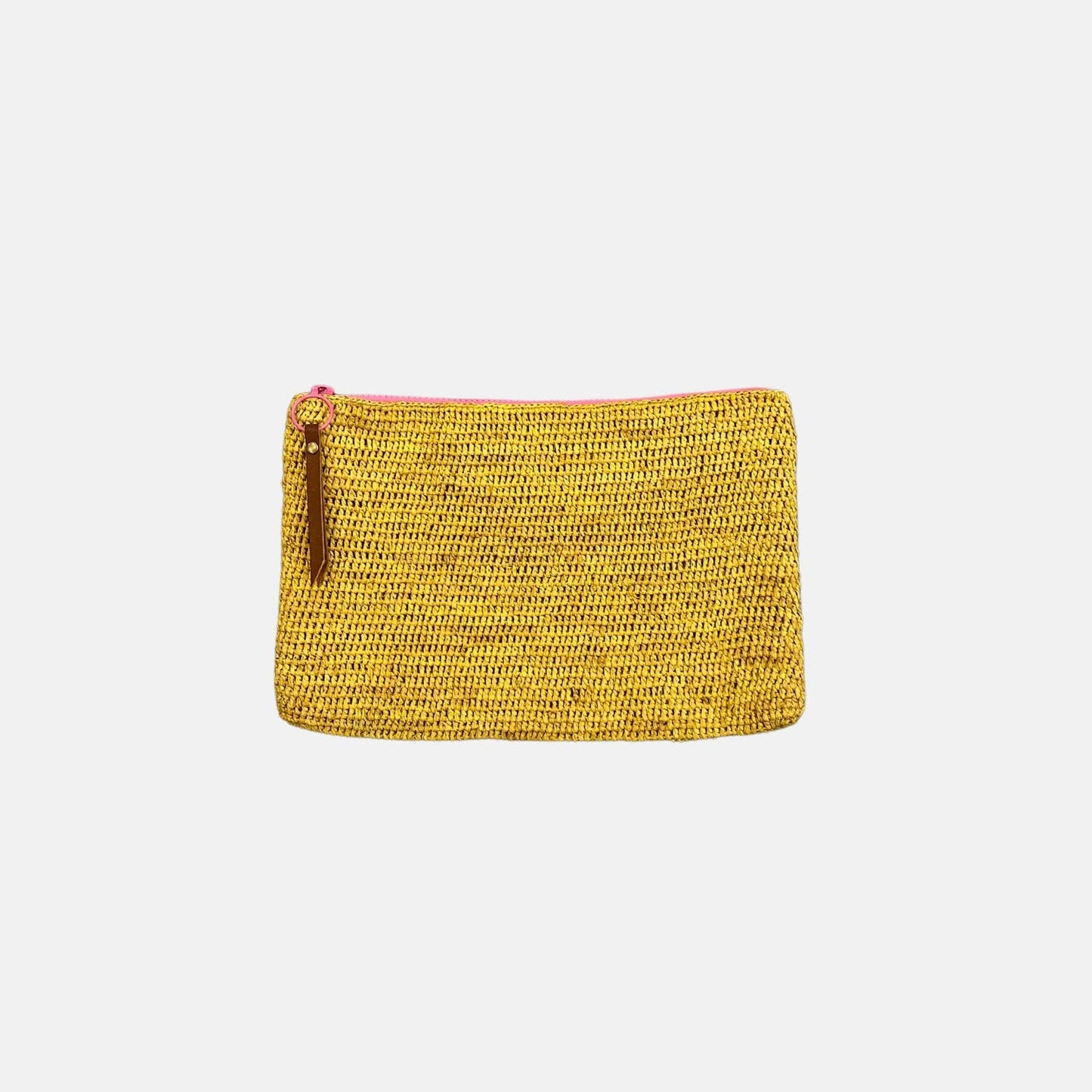 RIVER MA SS24 - Pochette classique en raphia