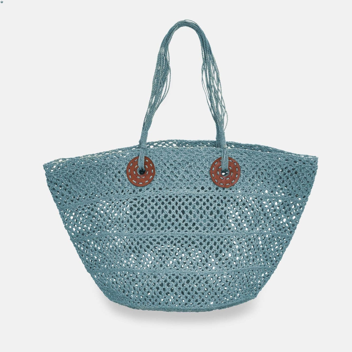 ARLETTE SS24 - Sac à bandoulière en raphia - Sans-Arcidet